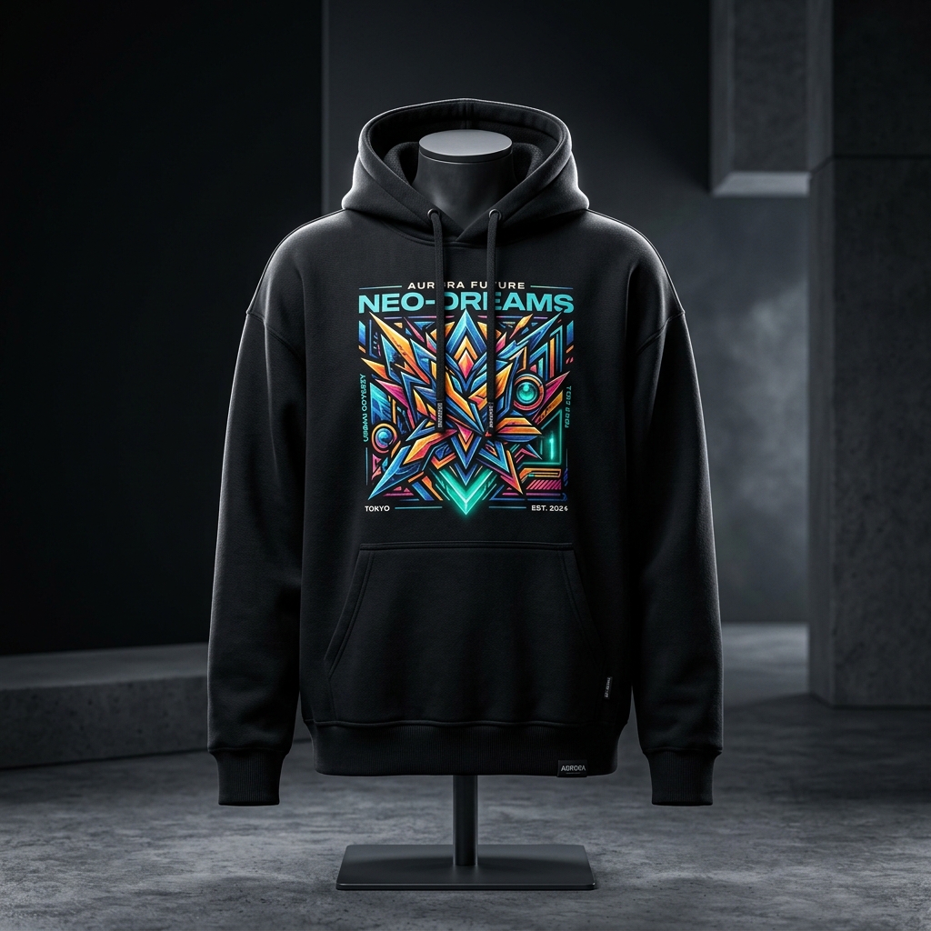 E-GEAD precision industrial DTF print-on-demand streetwear apparel